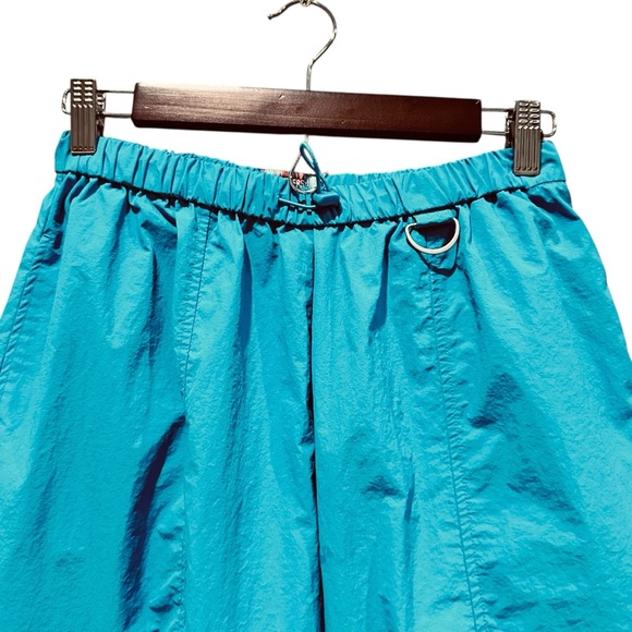 Urban Outfitters Jana Nylon Balloon High-Rise Cargo Pant Turquoise Women’s Small - Picture 3 of 10